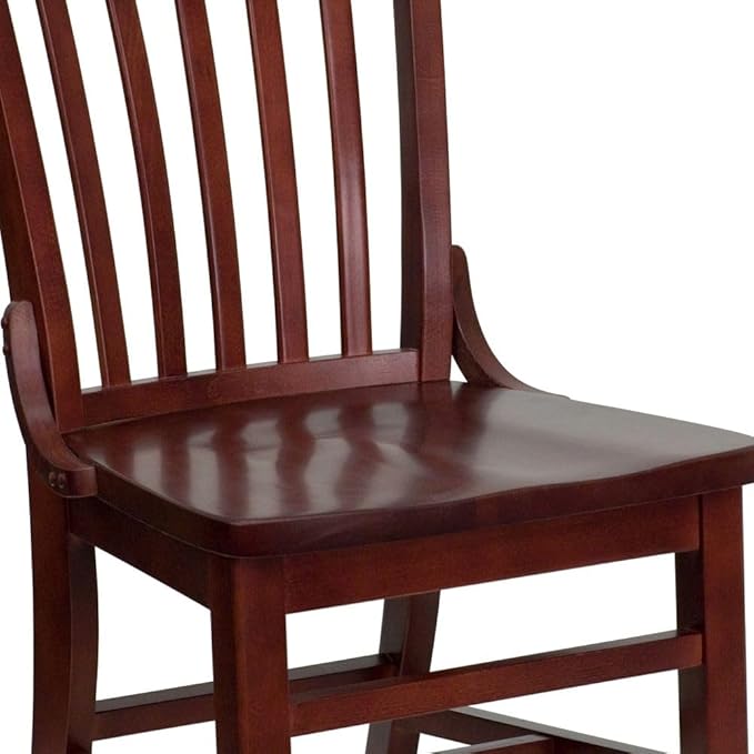 Flash Furniture Hercules Series School House Back Wood Restaurant Chair - Image 10