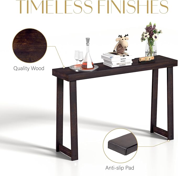 Solid Wood Console Table - Image 4