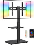 Perlegear Floor TV Stand with LED Light by Perlegear