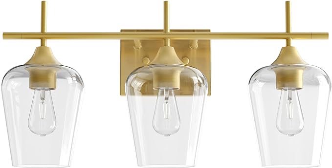 VONLUCE Bathroom Vanity Light, 3 Light Bathroom Light Fixture Over Mirror by Vonluce