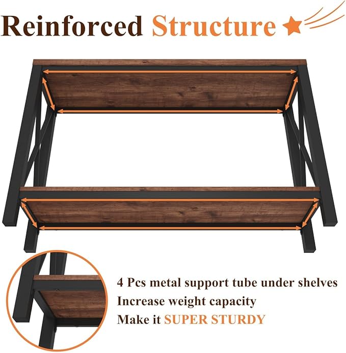 BON AUGURE 2 Tier Console Table - Image 4