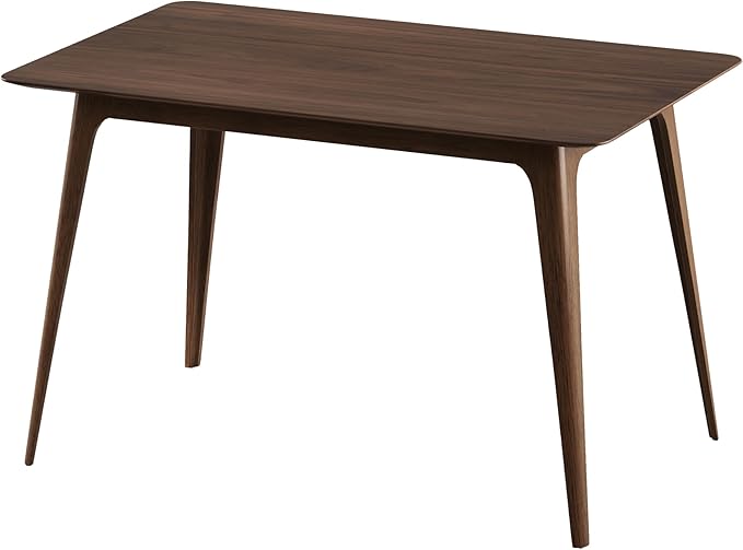 Mid-Century Modern Solid Wood Dining Table - Image 7