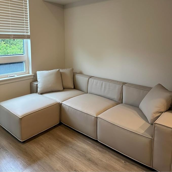 Acanva Luxury Modular Sectional Living Room Sofa Set, Modern Minimalist Style - Image 5