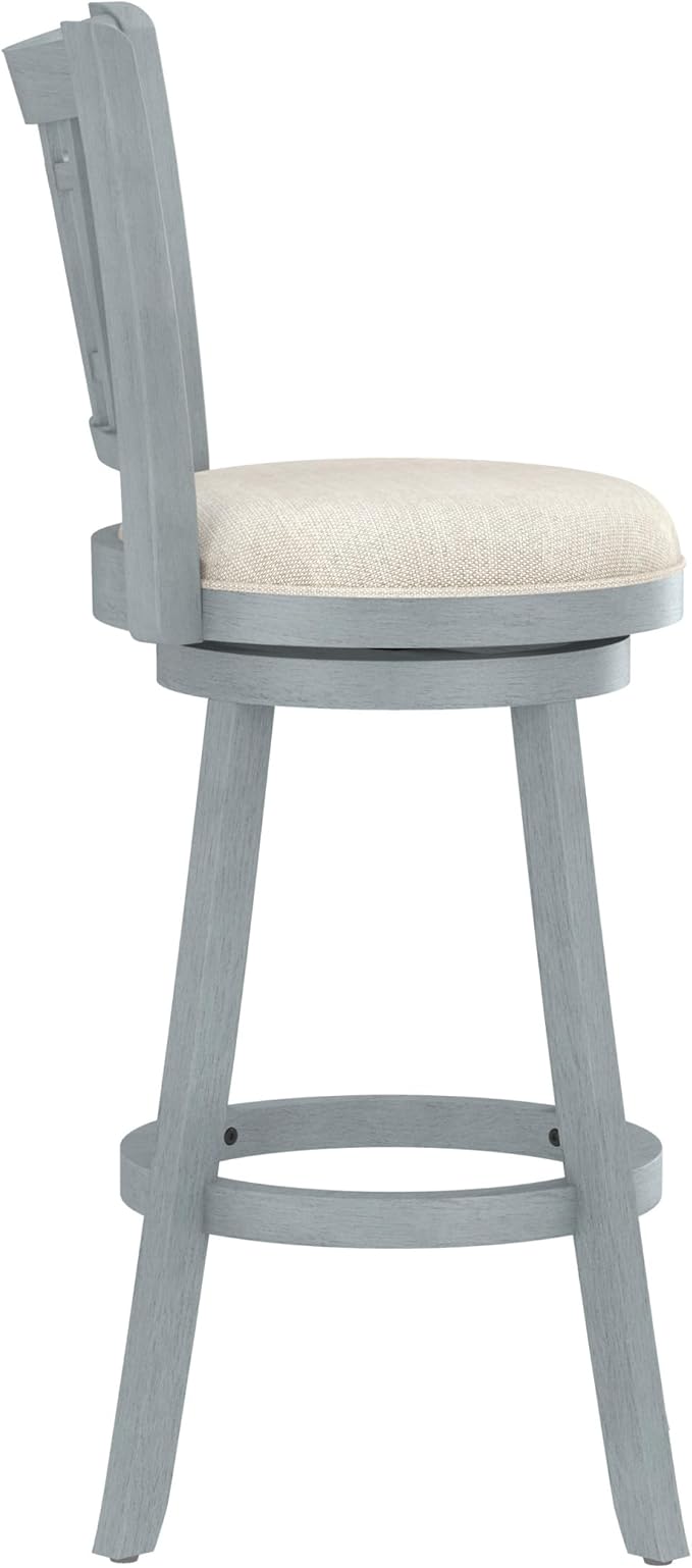Hillsdale Fairfox 30.5" Wood Swivel Bar Height Stool - Image 12