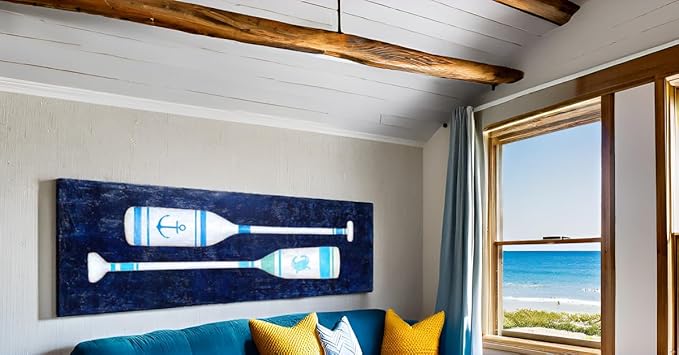 Yihui Arts Coastal Canvas Wall Art - Image 6