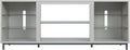 Manhattan Comfort Brighton 60" TV 7 Shelves, Tempered Glass Dividers and Media by ManhattanComfort