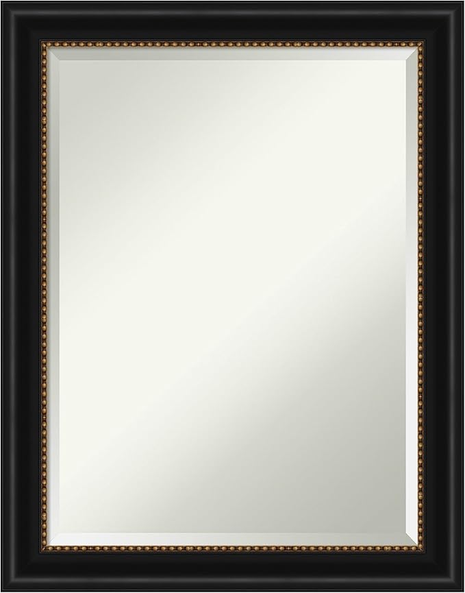 Amanti Art Black Bathroom Mirror by AmantiArt