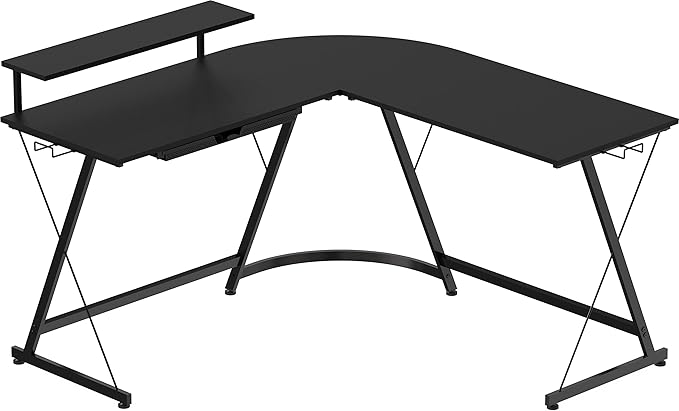 SHW 51 x 51 Inches Vista L-Shaped Desk - Image 4