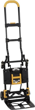 COSCO 12225YGB1E 2-in-1 Folding Hand Truck, 300 lb. Capacity by CoscoProducts