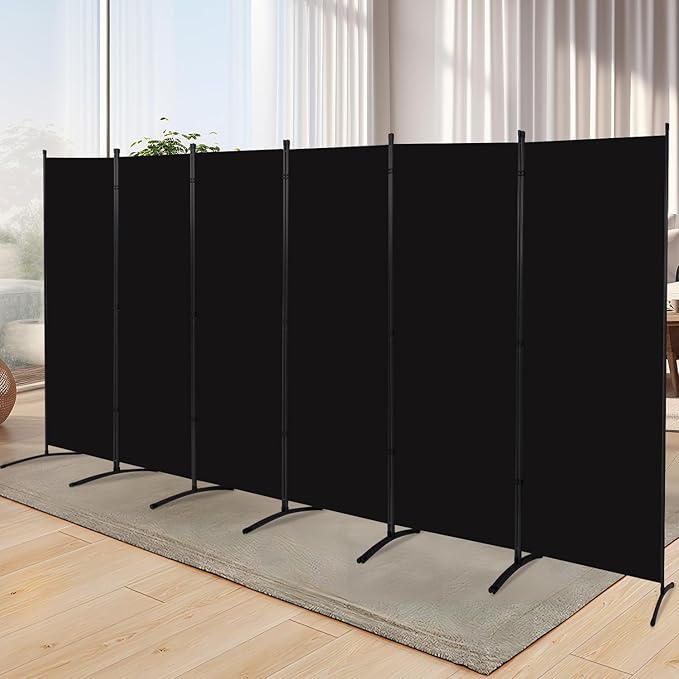 YASRKML Room Divider Folding Privacy Screens, Portable Room Divider Panel 6 by YASRKML