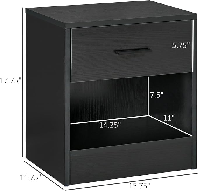 HOMCOM Modern Accent End Table - Image 3