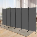 YASRKML Room Divider Folding Privacy Screens, Portable Room Divider Panel 6 by YASRKML