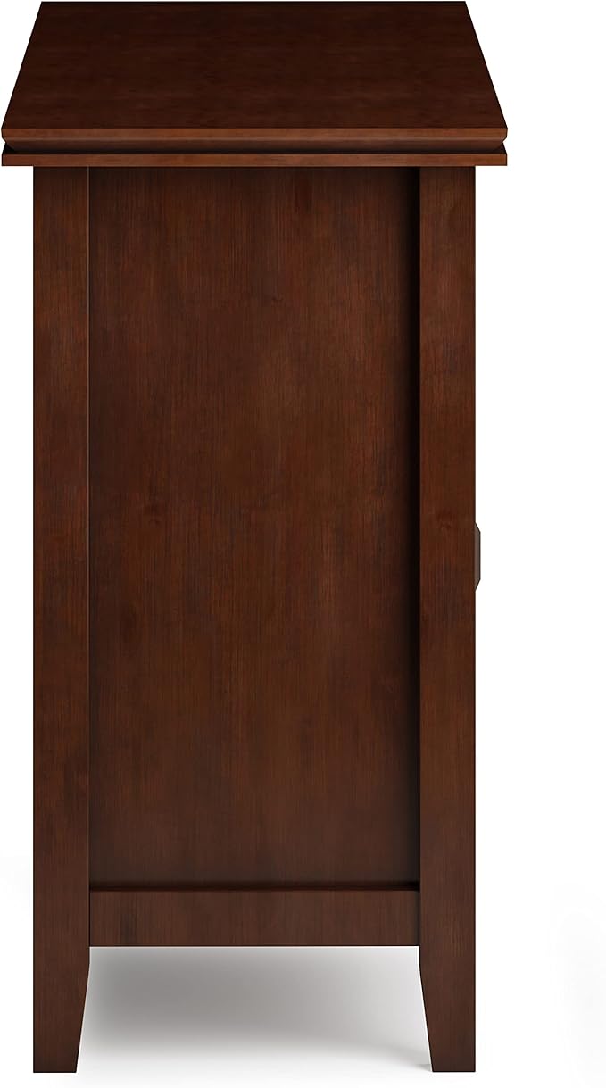 SIMPLIHOME Artisan SOLID WOOD 48 Inch Wide Contemporary TV Media Stand in - Image 6