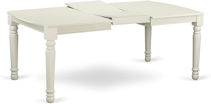 East West Furniture DOVE5-LWH-15 5 Piece Dining Table Set Includes a Rectangle - Image 5