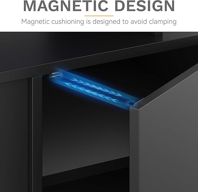 DWVO Modern TV Stand for 65/75 Inch TVs, Entertainment Center - Image 4