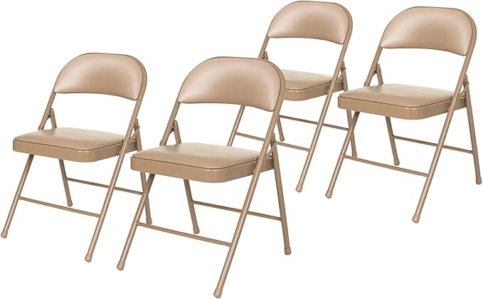 OEF Furnishings OEF950 Series Vinyl Padded Steel Folding Chairs by OEFFurnishings