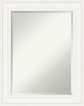 Amanti Art White Bathroom Mirror by AmantiArt