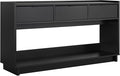 Prepac Black Simply Modern Entryway Table, Narrow Console Table by PREPACRTASTORAGEFURNITURE