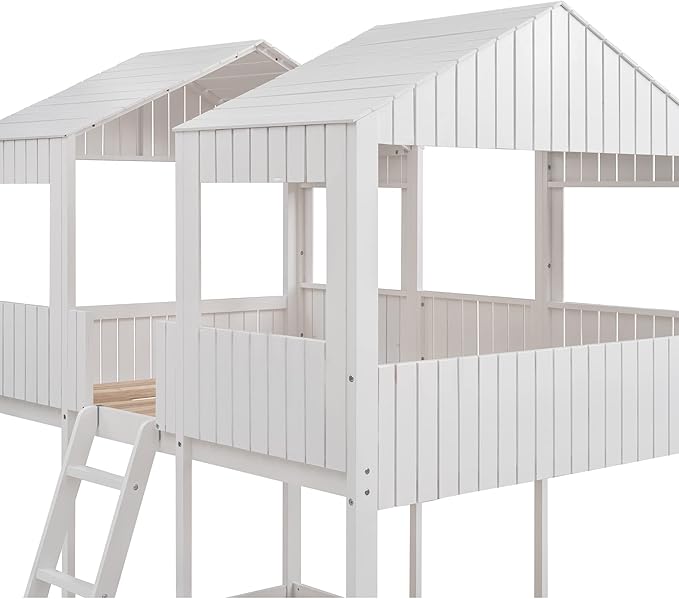 Ball & Cast Full Over Full Size Playhouse Bunk Bed - Image 8