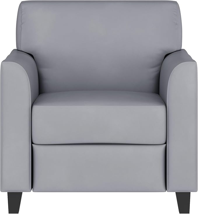 Flash Furniture HERCULES Diplomat Series Gray LeatherSoft Chair - Image 7