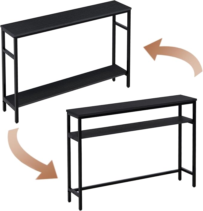 Narrow Console Table, 47 Inch Sofa Table - Image 5
