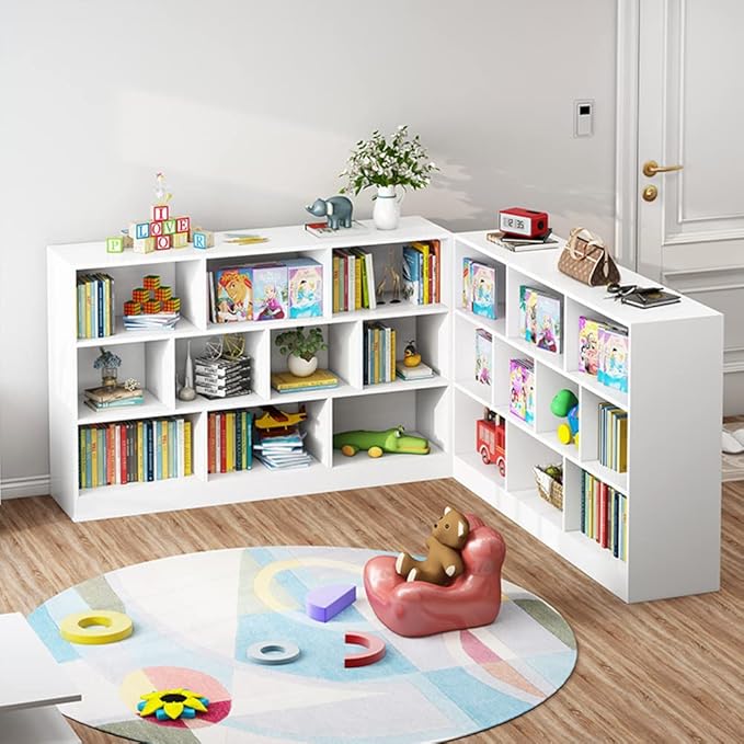 IOTXY Open Shelf Low Bookcase - Image 8
