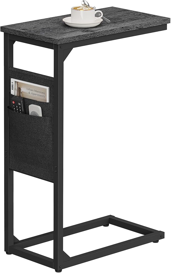 TUTOTAK C Shaped End Table, Side Table by WelcometotheTUTOTAKHome