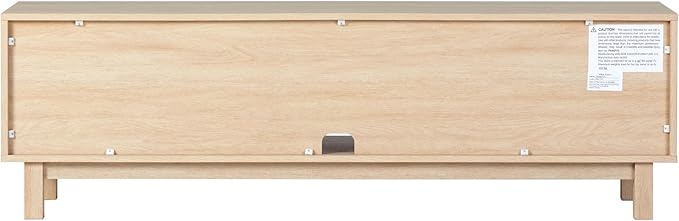 Walker Edison Tage Modern Pull-Open Door Low Stand - Image 6