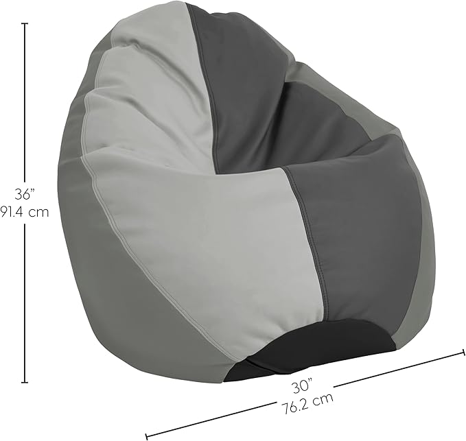 FDP SoftScape Dew Drop Bean Bag Chair - Image 3