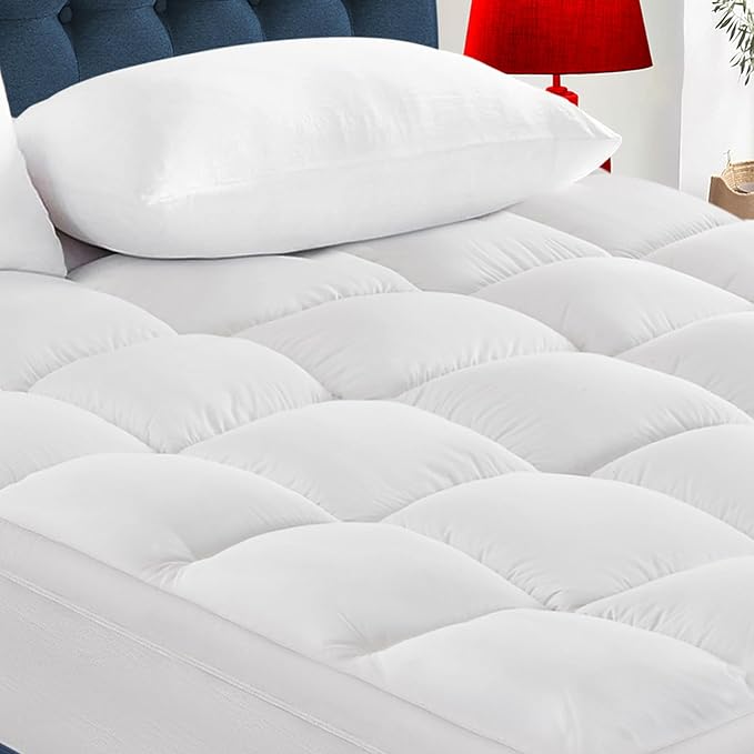 CYMULA Queen Mattress Topper for Back Pain by CYMULA