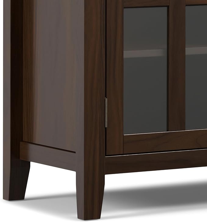 SIMPLIHOME Artisan SOLID WOOD 53 inch Wide Transitional TV Media Stand in - Image 10