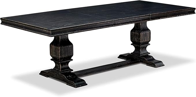 LKCY7-SBB-33 7-Piece Kitchen Table Set Consists of a Dining Table and 6 Brown - Image 3