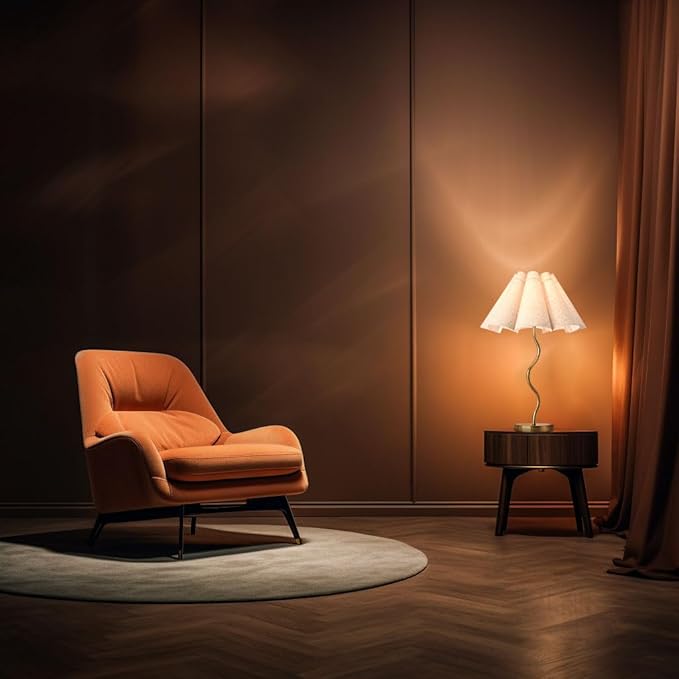 KUNJOULAM Small Table Lamp, Bedside Nightstand Lamp - Image 7