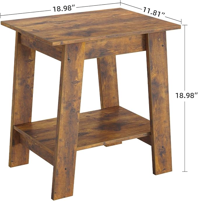 Garvee End Table, Side Table - Image 3