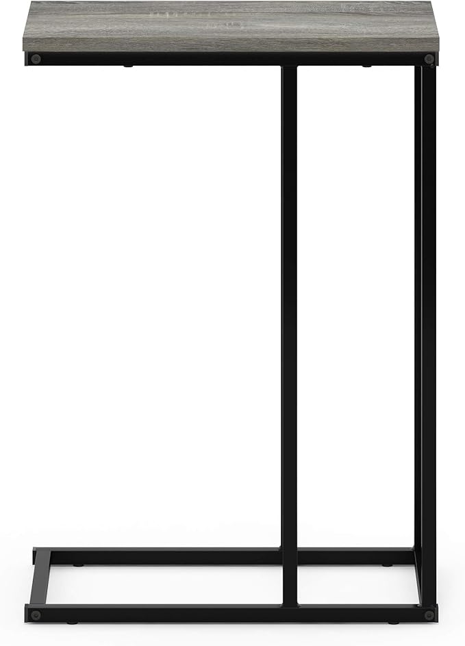 Furinno Camnus Modern Living C Shaped Sofa Side Table, 9.8 in x 17.9 in x 25 in - Image 6