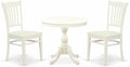 East West Furniture AMGR3-LWH-W 3 Piece Dinette Set by EastWestFurniture