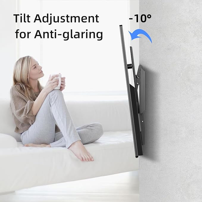Suptek Tilt TV Wall Mount for Most 26-60 inch LED, LCD and Plasma TV, Max - Image 3