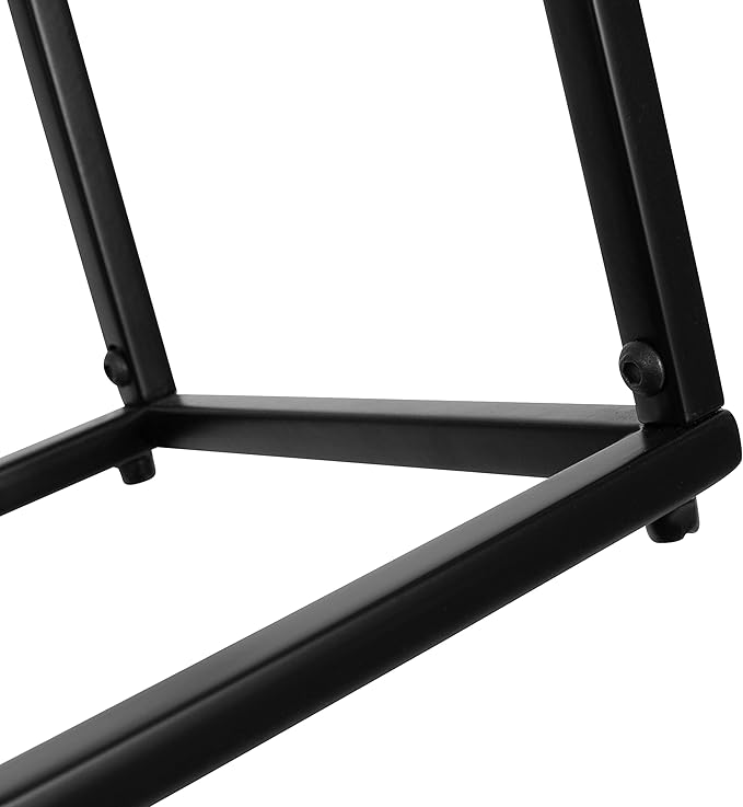 Kate and Laurel Karlsen Wood and Metal Narrow Side Table; 16 x 24 x 8; - Image 9
