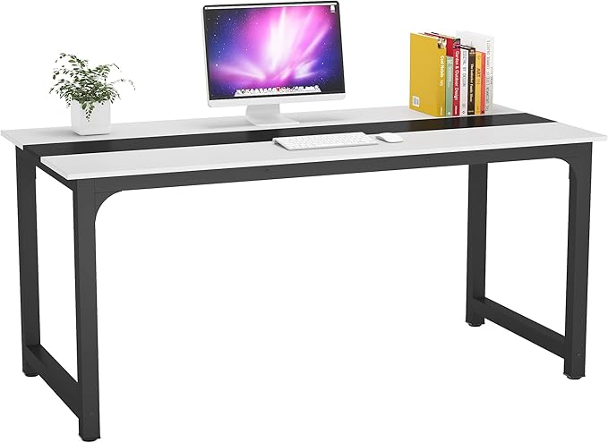 Tribesigns Modern Computer Desk, 70.8 x 31.5 inch Large Office Desk Computer by Tribesigns