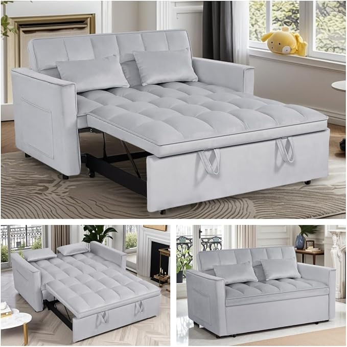 3 in1 Sofa Bed, Pull-Out Sleeper Sofa Bed by Outdoorchairs