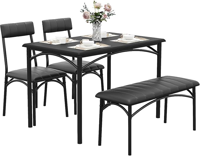 GAOMON Dining Table Set for 4 - Image 3