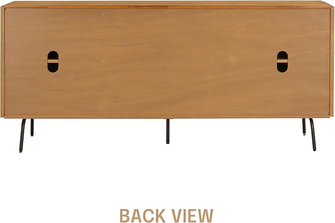 NTC Veil Sideboard with 2 Doors and 3 Drawers, Buffet Cabinet with Vertical - Image 6