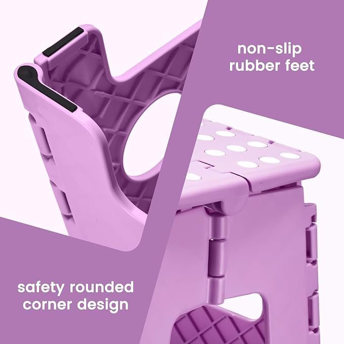 ACSTEP 13 Inch Folding Step Stool, Foldable Step Stools - Image 6