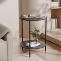 Side Table, Round End Table by MONCOT