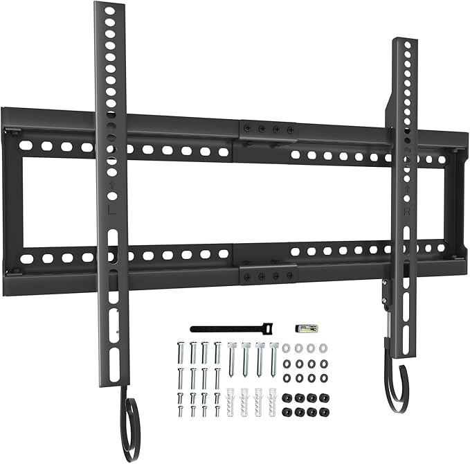 WALI TV Wall Mount Bracket for 37-90 Inch Flat Curved TVs up to 165 lbs by WALI