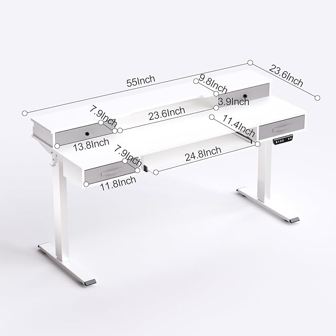 Electric Standing Desk, Ergonomic Adjustable Standing Desk - Image 8
