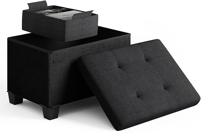 STORAGEBUD Storage Ottoman Cube by STORAGEBUD