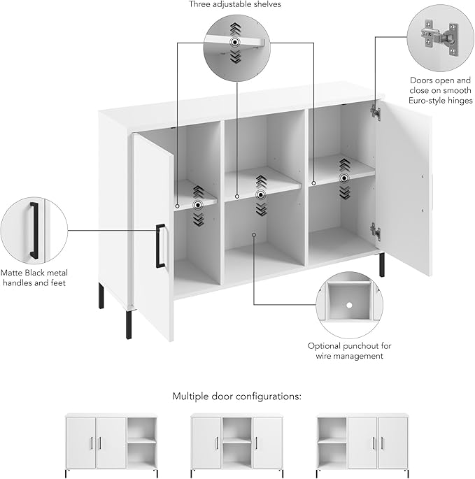 Bush Furniture Essence Accent Cabinet - Image 6