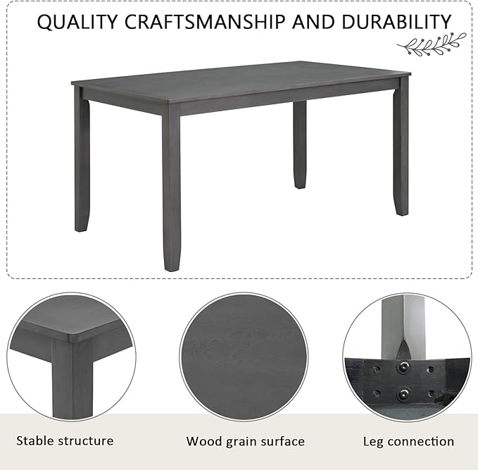 Ball & Cast 6 Piece Dining Table Set - Image 4