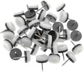 ALIMITOPIA 40pcs Furniture Glide Nail-in Thickened Nylon Chair Glide Slider by ALIMITOPIA